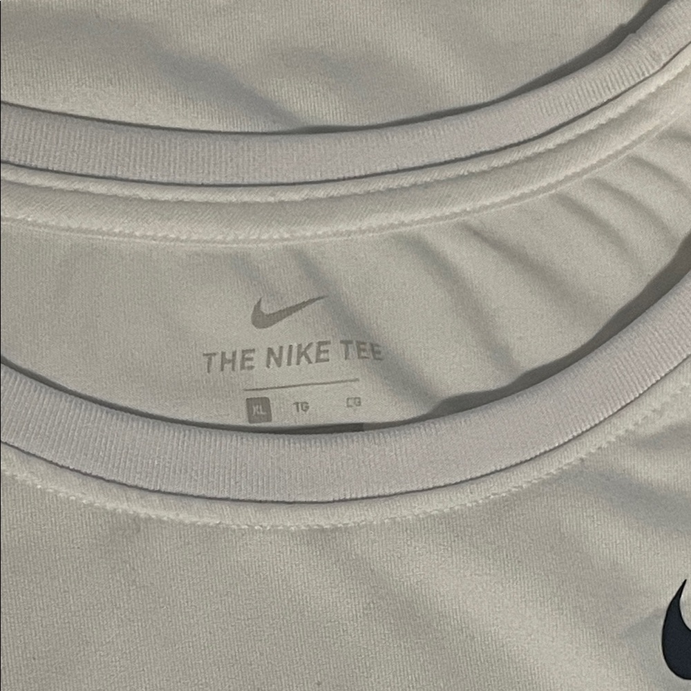 Nike White Crew Neck Tee